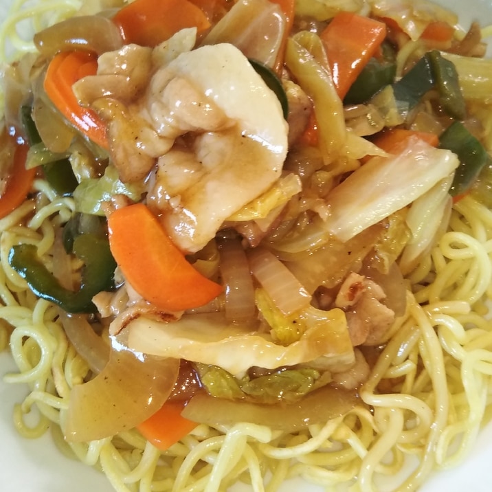 中華あんかけ焼きそば レシピ 作り方 By はちみつれもん 楽天レシピ 中華あんかけ焼きそば レシピ 作り方 By はちみつれもん 楽天レシピ